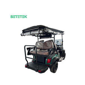 Voitures de golf électriques tout-terrain 4 places, chariots de golf à batterie au lithium pour la visite de sites touristiques, pour utilisation sur routes non publiques - Product Image 4