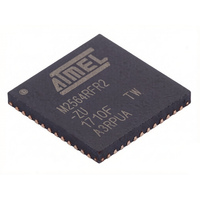 Microcontrôleurs ARM ATMEGA2564RFR2-ZU QFN-48 - Microcontrôleurs RF - Microcontrôleur 2.4GHZ 802.15.4 256K SOC 48 broches