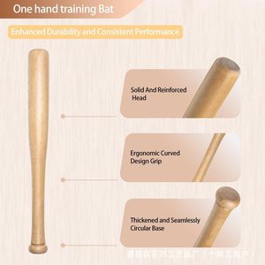 Bate de Béisbol de Madera, 2.5 Pulgadas de Diámetro, Resistente, para Uso Deportivo al Aire Libre - Product Image 5