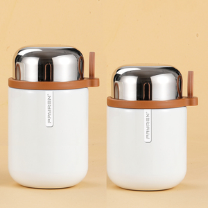Conteneurs alimentaires étanches à large bouche avec cuillère Fiole <span class=keywords><strong>alimentaire</strong></span> sous vide isolée en acier inoxydable <span class=keywords><strong>Thermos</strong></span> <span class=keywords><strong>pour</strong></span> aliments chauds - Product Image 3