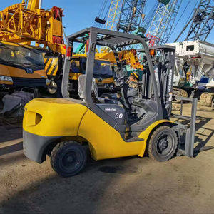 Montacargas Usado Japonés TCM para MITSUBISHI de 3 Toneladas, Triple Master, Desplazador Lateral, Motor Diésel, Máquina de Construcción, Venta al por Menor - Product Image 1