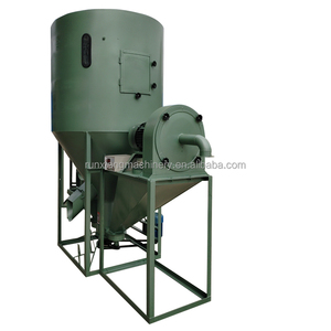 Nueva Máquina Mezcladora de Alimentos para Animales, Mezcladora Vertical Eléctrica Combinada para Alimento de Pollo, Trituradora de Alta Productividad 2 Ton/h - Product Image 4