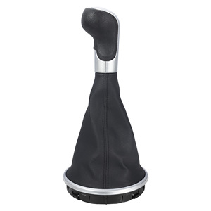 Skoda Gear <b>Shift</b> <b>Knob</b> Leather 5 Speed Ergonomic Manual Transmission Replacement Part - Product Image 5