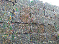 Presse à balles en plastique automatique horizontale de 120 tonnes