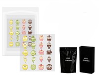 Autocollants anti-boutons hydrocolloïdes en forme de crème glacée mignons à l'huile d'arbre à thé pour le visage