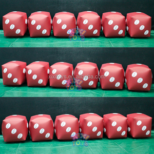 Ballons géants gonflables en PVC étanches et lumineux en forme de Rubik's <span class=keywords><strong>Cube</strong></span>, dés magiques pour événements et fêtes, marque XIXI TOYS, garantie 2 ans - Product Image 4