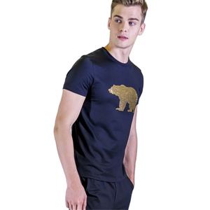 <span class=keywords><strong>Tribal</strong></span> 240 Gsm surdimensionné t-shirt vêtement teint fil Crochet demi épaule polynésien <span class=keywords><strong>Tribal</strong></span> Tatoo t-shirts hommes coton pour hommes - Product Image 1