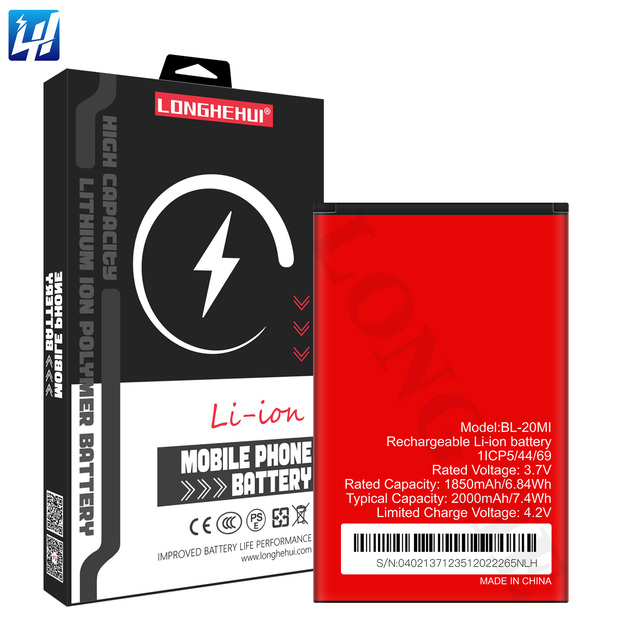 Brand New BL-20MI 2000mAh 3.7V Li-ion Mobile Phone Battery for Itel Batteries