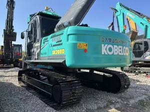 Escavatore Usato <span class=keywords><strong>Kobelco</strong></span> <span class=keywords><strong>SK200</strong></span> Stabile e Affidabile, Escavatore Medio da 20 Tonnellate <span class=keywords><strong>Kobelco</strong></span> Sk200D a Buon Prezzo in Vendita - Product Image 2