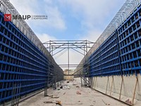 Encofrado de Columnas de Plástico ABS para Concreto, Alta Resistencia, Reutilizable, Tamaño Ajustable, Aplicación Universal, Fácil Montaje