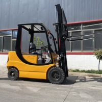 Chariot élévateur à fourche électrique robuste de 2, 3 et 4 tonnes, hauteur de levage de 3 m, moteur puissant, chariot élévateur électrique pour usine industrielle