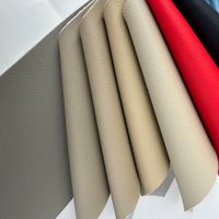 Vente en gros de produits ponctuels Usine PVC Cuir Synthétique Housses de sièges de voiture Motif gaufré Cuir véritable Texture Imperméable Facile