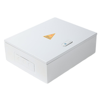 Caja de Distribución Eléctrica para Exteriores, Montada en Superficie, con Recubrimiento en Polvo, Impermeable IP54, de Acero, Fabricada por OEM