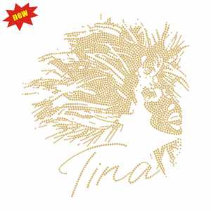 <span class=keywords><strong>Tina</strong></span> <span class=keywords><strong>Turner</strong></span> Strass Fer sur transfert Conceptions de transfert de strass de concepteur personnalisé - Product Image 6