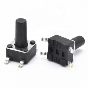 6mm Plastic Metal Tactile <strong>Switch</strong> Momentary <strong>Push</strong> <strong>Button</strong> Control for Home Appliances 12V Max. Voltage Electronic Trusted Supplier - Product Image 6