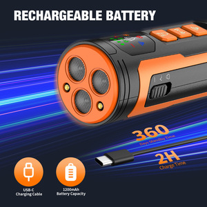 Three Head Dog Repeller With Color Screen And Lights For <b>Bark</b> <b>Control</b> Training Pet Device - Product Image 4