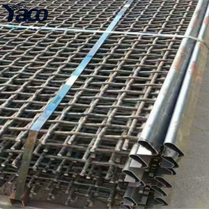 थोक उच्च गुणवत्ता वाले 65 मिलियन इस्पात कुरकुड तार बड़े औद्योगिक कंपन स्क्रीन बुना हुआ तार कपड़ा वर्ग झुकने काटने - Product Image 4