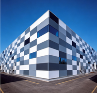 Panneau ACP anodisé avec revêtement PVDF, panneau Amina de Alucobond pour application de construction, usage décoratif, façade, fabrication sur mesure