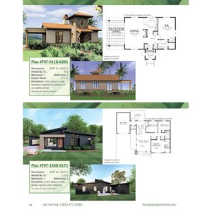 Gran Libro de Planos de Casas Pequeñas, Segunda Edición, Más de 360 Planos de Menos de 1200 Pies Cuadrados, Cabañas y Casas de Campo Creativas para Propietarios - Product Image 2