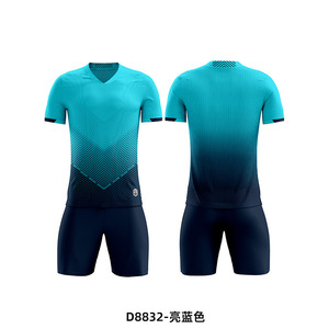 Conjunto de Camiseta y Pantalones Cortos de Fútbol 2026, Sublimación Térmica, Secado Rápido, Transpirable, para Adultos, 100% Poliéster, Ropa Deportiva de Fútbol - Product Image 5