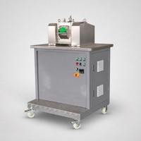 Machine de granulation de plastique, broyeur à deux rouleaux pour carbonate de calcium, mélangeur de composés CaCO3 et talc, granulation pour tests en laboratoire, certifié CE