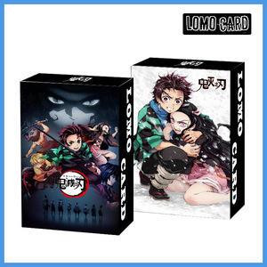 Tarjeta de animación demon slayer <span class=keywords><strong>kimetsu</strong></span> <span class=keywords><strong>no</strong></span> <span class=keywords><strong>yaiba</strong></span>, edición rara, regalo, tarjeta de dibujos animados, tanjiro, nezuko, papel Lomo - Product Image 4