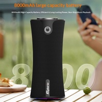 Cyboris New Private Mold 80W Small Waist Wireless untuk Speaker 5.3 Sistem 2.1 Lampu RGB Suara Stereo Surround Mikrofon Terintegrasi