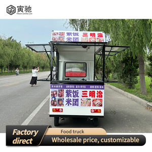 Carrito de Comida Eléctrico de Tres Ruedas, Remolque de Cocina Móvil, Triciclo de Cero Emisiones, Listo para Vendedores Ambulantes en Estados Unidos - Product Image 4