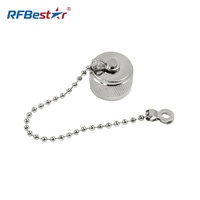 Capuchon anti-poussière en cuivre avec chaîne de protection pour connecteur mâle N, impédance 50 ohms, connecteurs coaxiaux RF UHF SO239