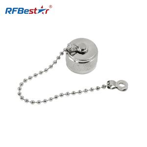 Suministro de fábrica, tapas macho tipo <span class=keywords><strong>N</strong></span> de lató<span class=keywords><strong>n</strong></span> duradero, tapas a prueba de polvo con cadena, accesorios de conector RF en Stock para envío - Product Image 2