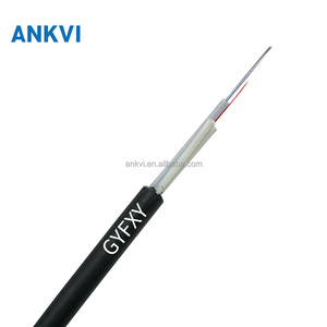 Câble à fibres optiques aériennes GYFXY 12 cœurs, entièrement diélectrique, autoportant - Product Image 5