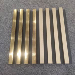 Panneau mural GARBON en WPC doré brillant, matériau de panneau sans éclats, revêtement en <span class=keywords><strong>film</strong></span> PVC, durée de vie de 30 ans, garantie de 5 ans, facile à installer - Product Image 6