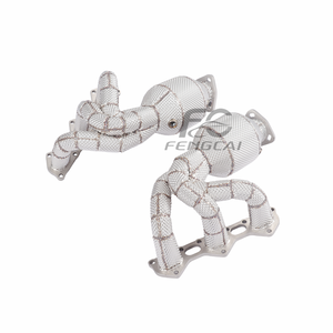 Tubería de Escape de Acero Inoxidable Aislada para Porsche 718 GT4 GTS 4.0L <span class=keywords><strong>2023</strong></span>+, Mejora la Cilindrada y la Potencia - Product Image 2