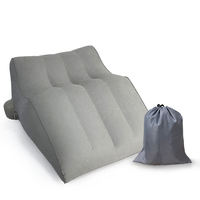 Coussin gonflable en forme de cale pour positionnement corporel, pour couples, pour le sexe, le sommeil, les voyages et le yoga, portable, léger, coussin de soutien pour adultes