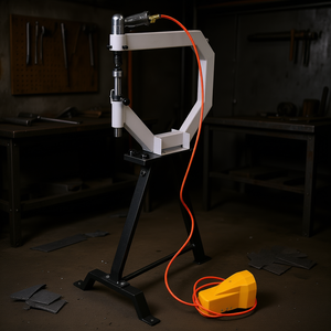 Martillo Neumático de Planoación de 19.6 Pulgadas con Soporte de Acero y Pedal para Fabricación de Metal y Restauración de Automóviles - Product Image 2