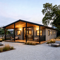 Vente en gros de maisons conteneurs préfabriquées de luxe extensibles à prix abordable, villas préfabriquées 2, 3 ou 4 chambres, maisons mobiles portables