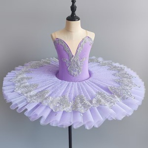 Little Swan Tulle <span class=keywords><strong>Tutu</strong></span> Jupe Performance Costumes de performance professionnels pour enfants - Product Image 1