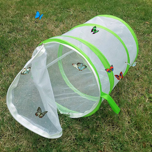 Insetto verde e farfalla gabbia di Habitat pieghevole a rete a farfalla casa Pop-up insetto allevamento gabbia a rete - Product Image 4