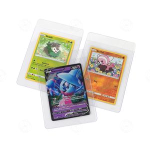 Pochettes pour cartes à collectionner en PVC ultra-transparent et épais, semi-rigides, pour cartes de sport et de jeux de collection - Product Image 3