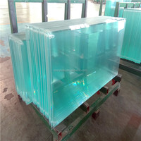 Verre flotté trempé renforcé de 4 mm, 5 mm, 6 mm, 8 mm, 10 mm, 12 mm pour toitures extérieures, fenêtres, salles à manger et escaliers