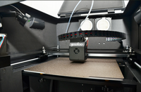 Imprimante 3D FDM industrielle semi-automatique à refroidissement par eau haute vitesse entièrement fermée PLA/ABS/PETG, garantie 1 an, connectivité USB, Nouveauté