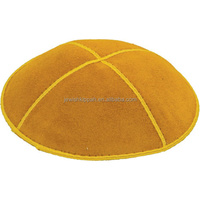 Kippa légère en molleton de coton pour la fête de Sukkot, idéale pour porter lors de la fête d'automne, kippa décorative pour le pain challah, kippa pour le dîner du Shabbat