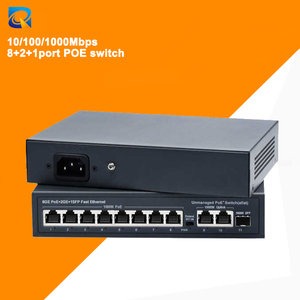 120W POE Power <b>Ethernet</b> Unmanaged Gigabit <b>Switch</b> 11 Ports Standard PSE 10/100/1000Mbps for Network Infrastructure - Product Image 2