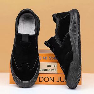 2024 nouvelles chaussures décontractées pour hommes chaussures de conseil mode baskets paresseux chaussures plates à enfiler - Product Image 4
