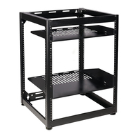 Fabricant professionnel Conception à cadre ouvert Installation facile Montage mural Rack réseau lourd 10U 15U 20U