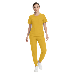 46002 Tuta Sportiva Retrò con Collo Rotondo in Spandex, Abbigliamento Invernale Sostenibile ed Ecologico per Donne, Traspirante e Delicato sulla Pelle - Product Image 1