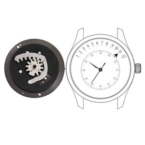 Mecanismo retrógrado personalizado, hora de salto, diseños intrincados, modificación de calibre para Japón Miyota 8215, movimiento de reloj de automatización - Product Image 1