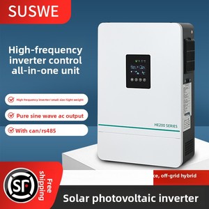ชุดโซลาร์เซลล์สำหรับบ้าน 6500W ประสิทธิภาพสูง MPPT แบบออนกริด/ออฟกริด ออลอินวัน น้ำหนักเบาเพียง 9 กก. พร้อมระบบ MPPT ประสิทธิภาพสูง ช่วยเพิ่มประสิทธิภาพการผลิตพลังงานแสงอาทิตย์ - Product Image 5