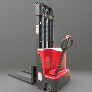 Empilhador De Paletes Elétrico Completo Empilhador Elétrico De 1 Tonelada 3 M Superior Empilhador De Paletes Tipo Em Posição Empilhadeira - Product Image 2