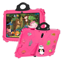 El más nuevo Tablet PC educativo Android para niños de 7 pulgadas 6 + 128GB portátil Wifi Panda Tablet PC a prueba de golpes para niños
